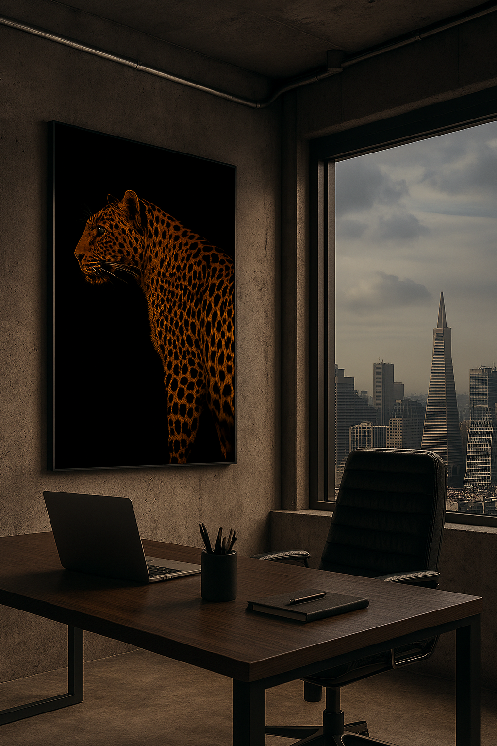 Exclusive - Leopard in Shadow